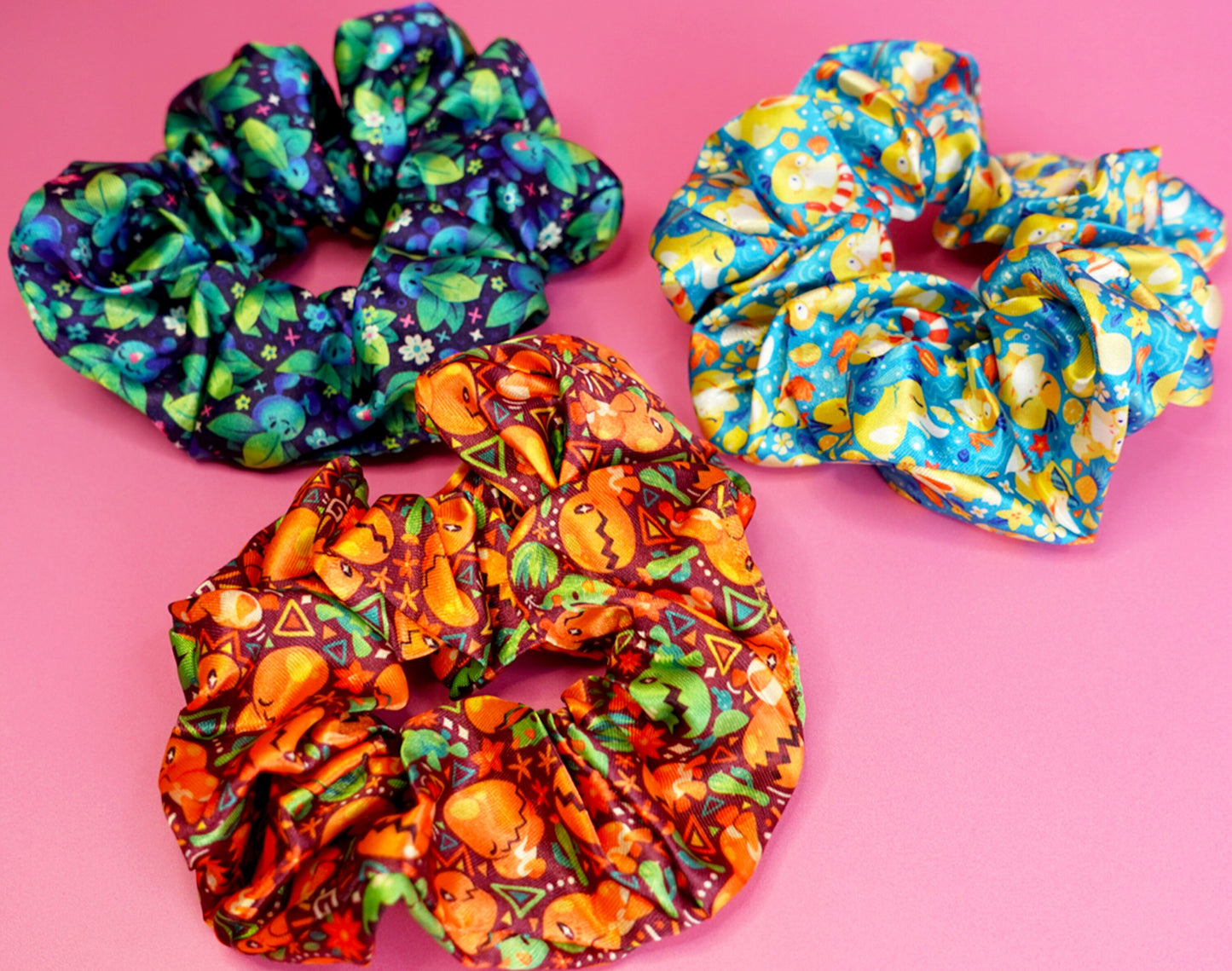 Oodles of Oddish Scrunchie