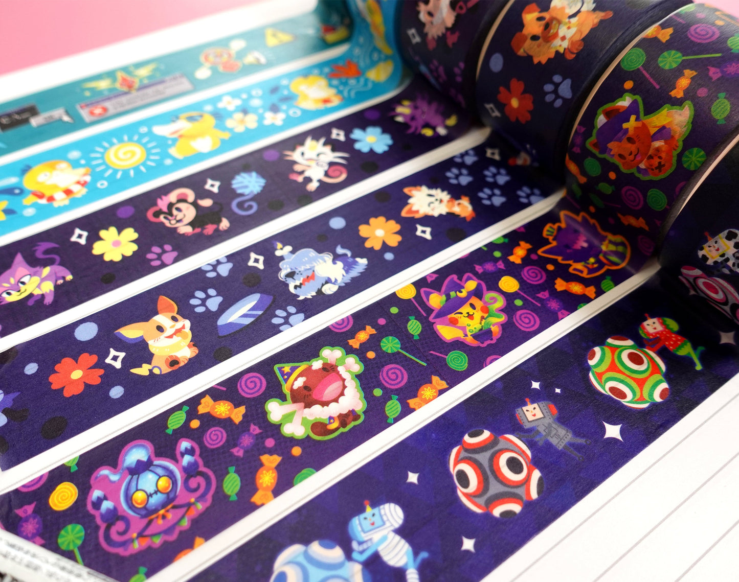 Poke'Cats Washi Tape