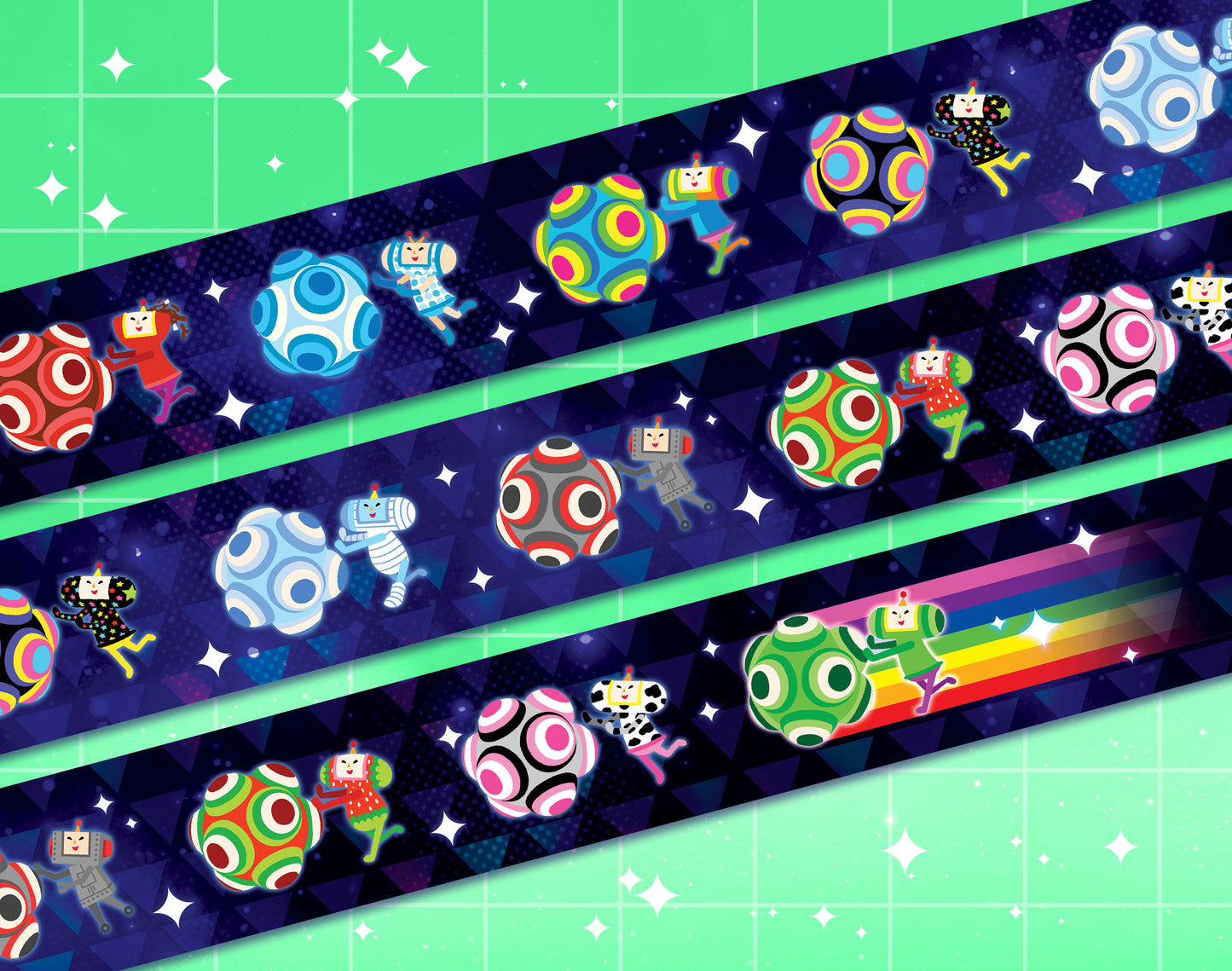 Katamari Washi Tape