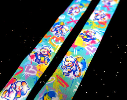 Smeargle Splatter Lanyard