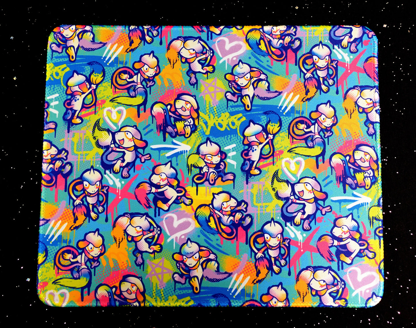 Smeargle Splatter Mousepad