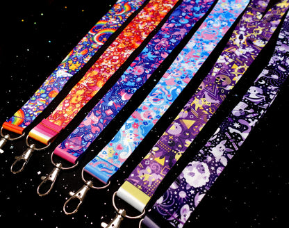 Asexual Pride Lanyard