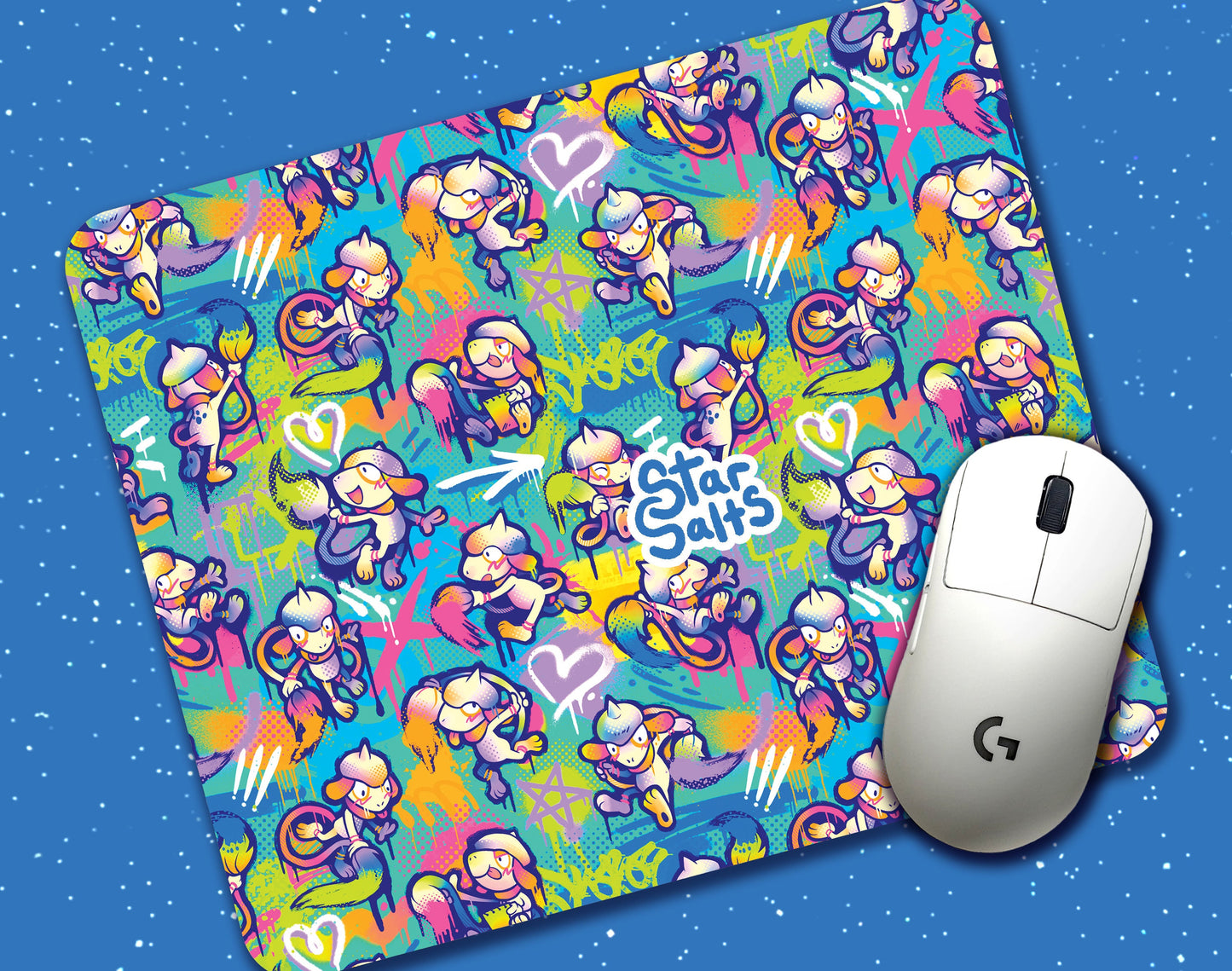 Smeargle Splatter Mousepad