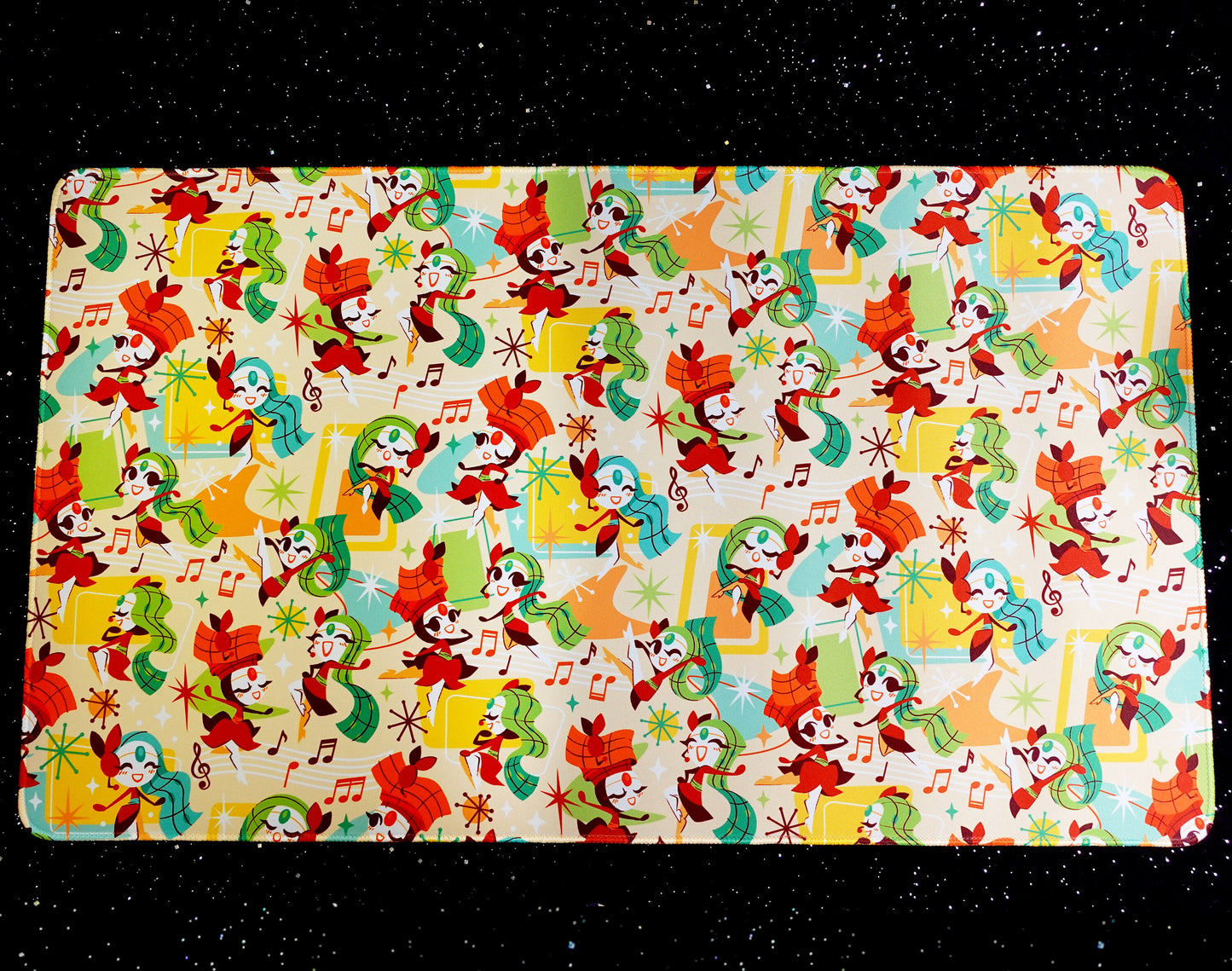 Marvelous Meloetta Jumbo Desk Mat