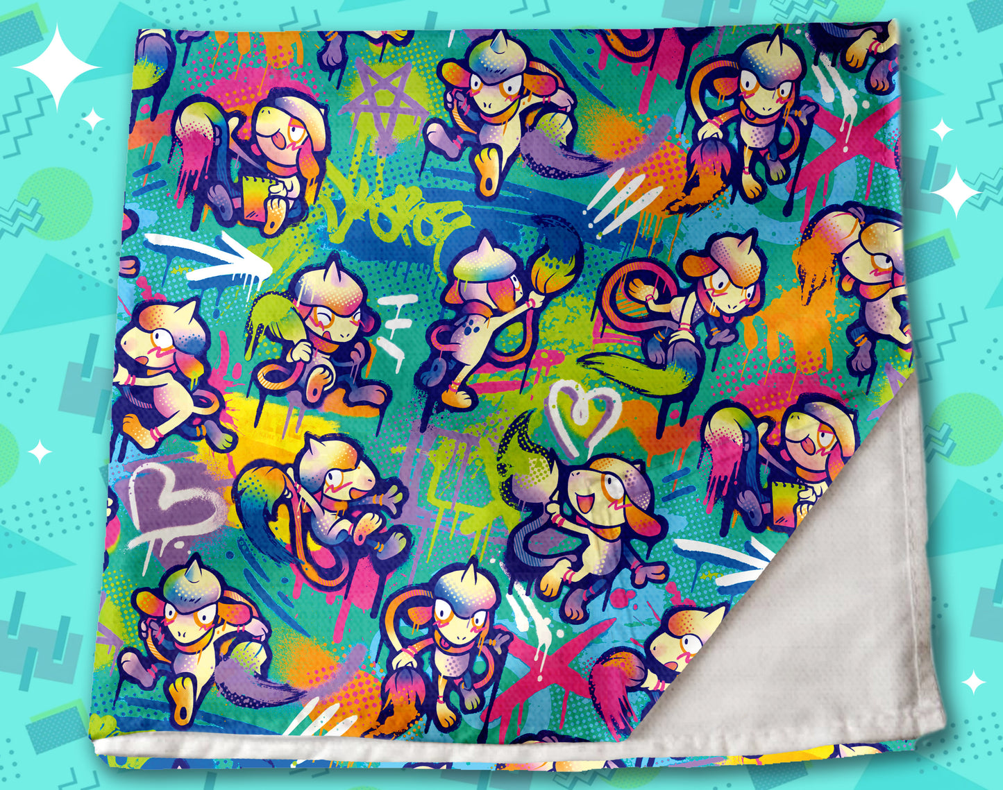 Smeargle Splatter Bandana