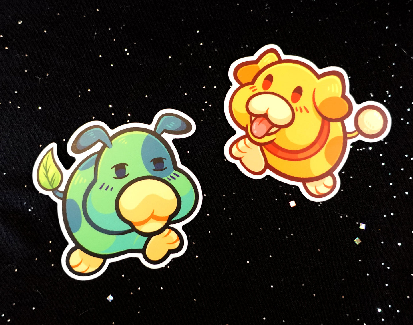 Moss and Oatchi Stickers