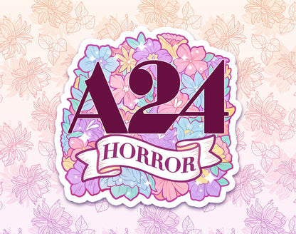 A24 Horror Sticker