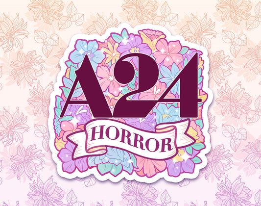A24 Horror Sticker