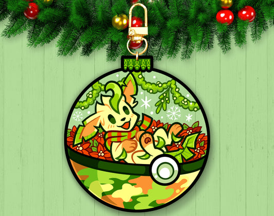 Leafeon 2.5" Acrylic Ornament