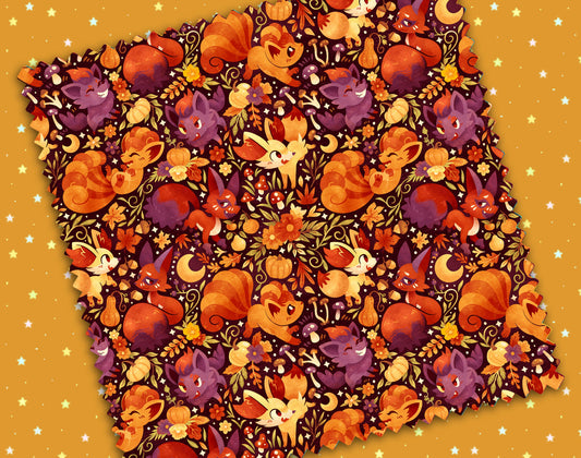 Forest Foxes Microfiber Cloth