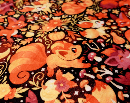 Forest Foxes Blanket