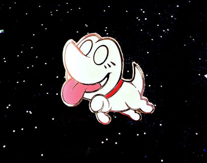 Polterpup Enamel Pin