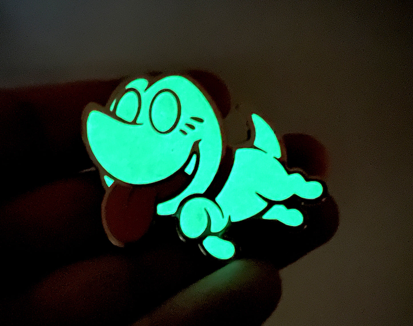 Polterpup Enamel Pin
