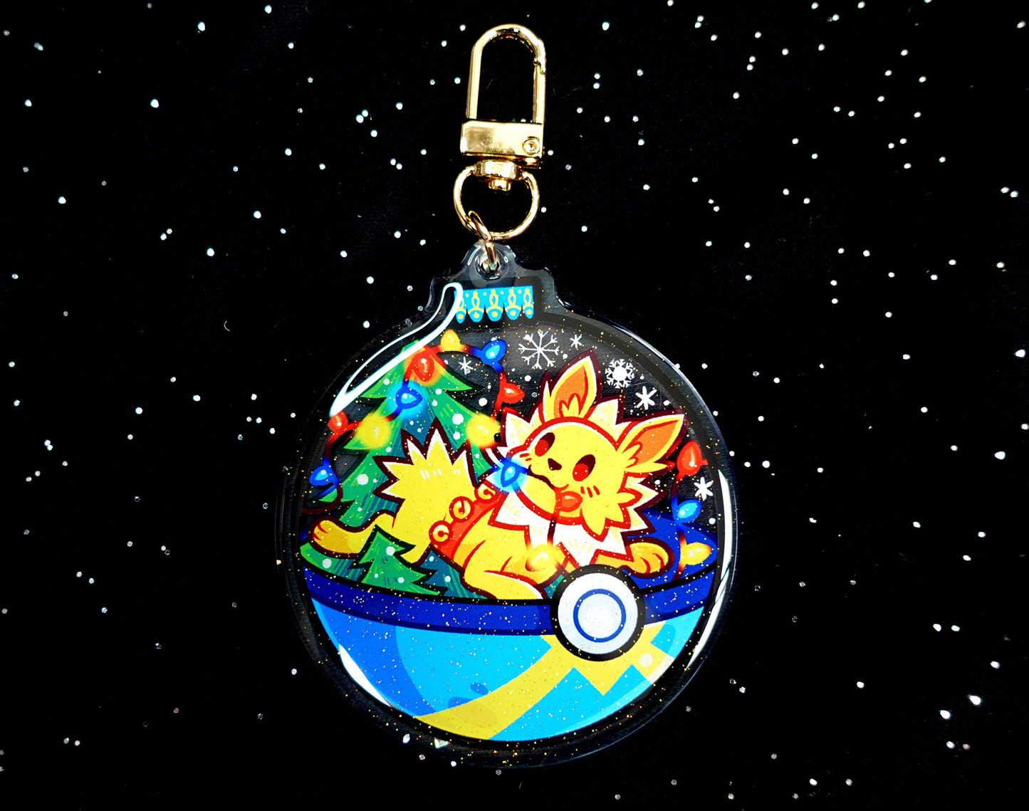 Jolteon 2.5" Acrylic Ornament