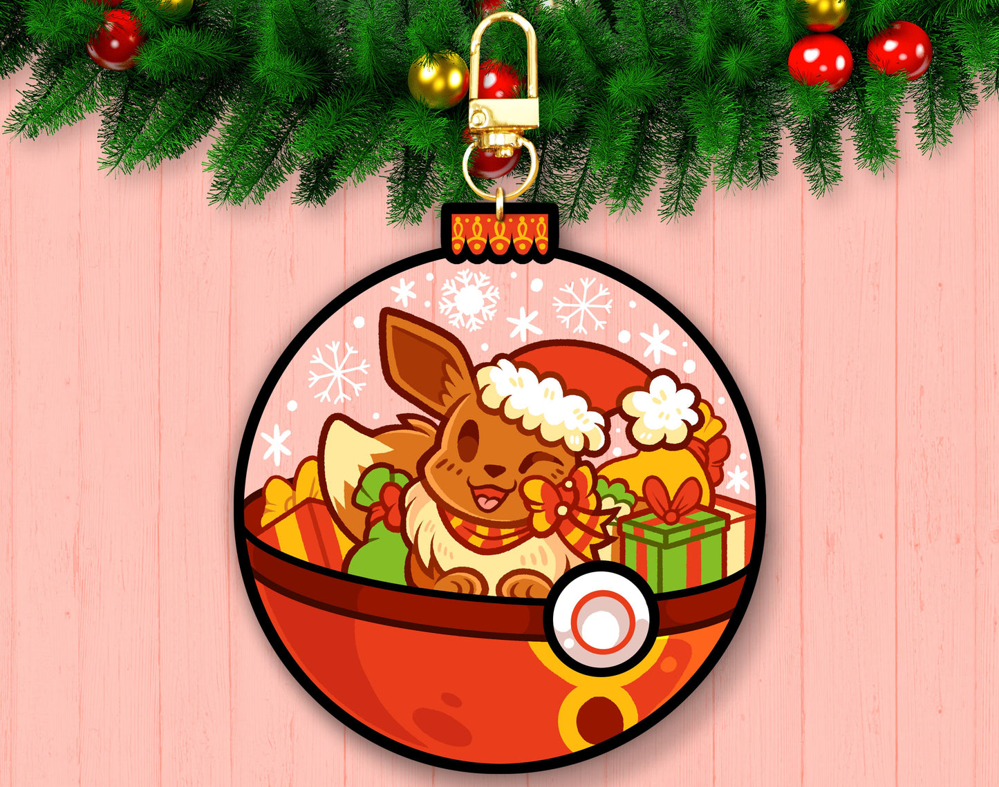 Eevee 2.5" Acrylic Ornament