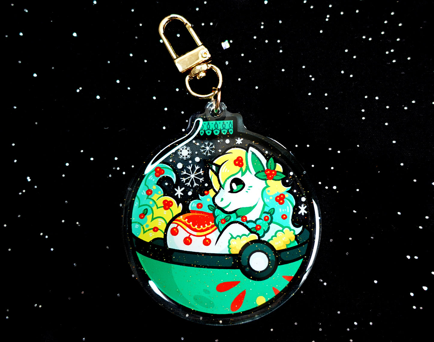 Ponyta 2.5" Acrylic Ornament