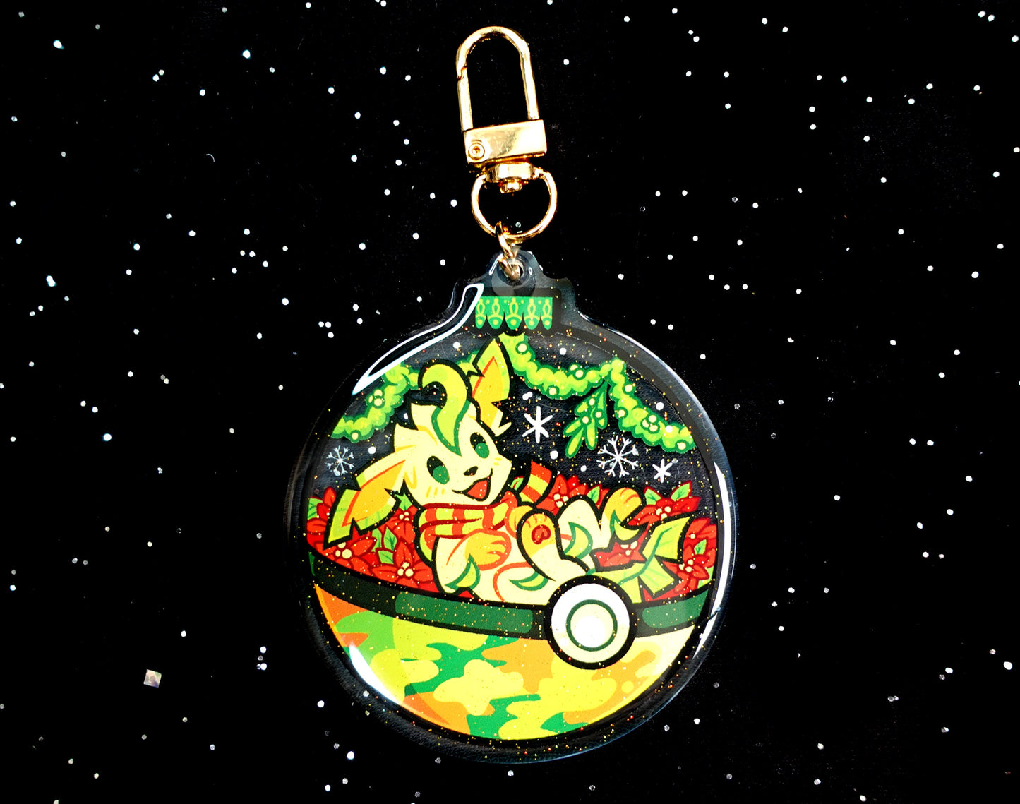 Leafeon 2.5" Acrylic Ornament
