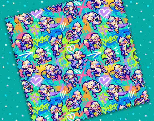 Smeargle Splatter Microfiber Cloth