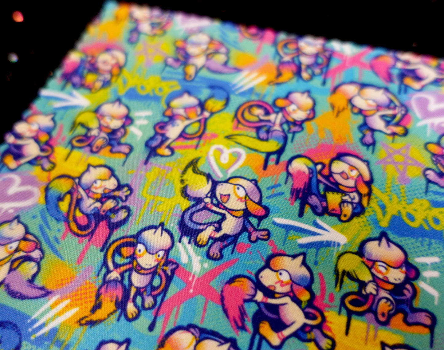 Smeargle Splatter Microfiber Cloth