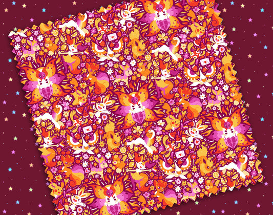 Lesbian Pride Microfiber Cloth