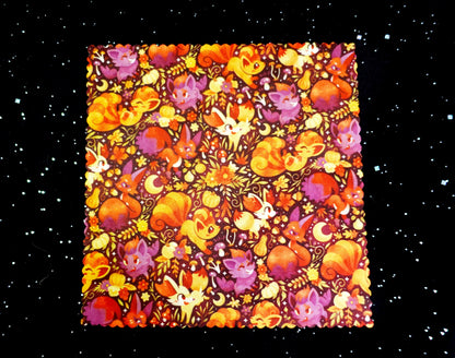 Forest Foxes Microfiber Cloth