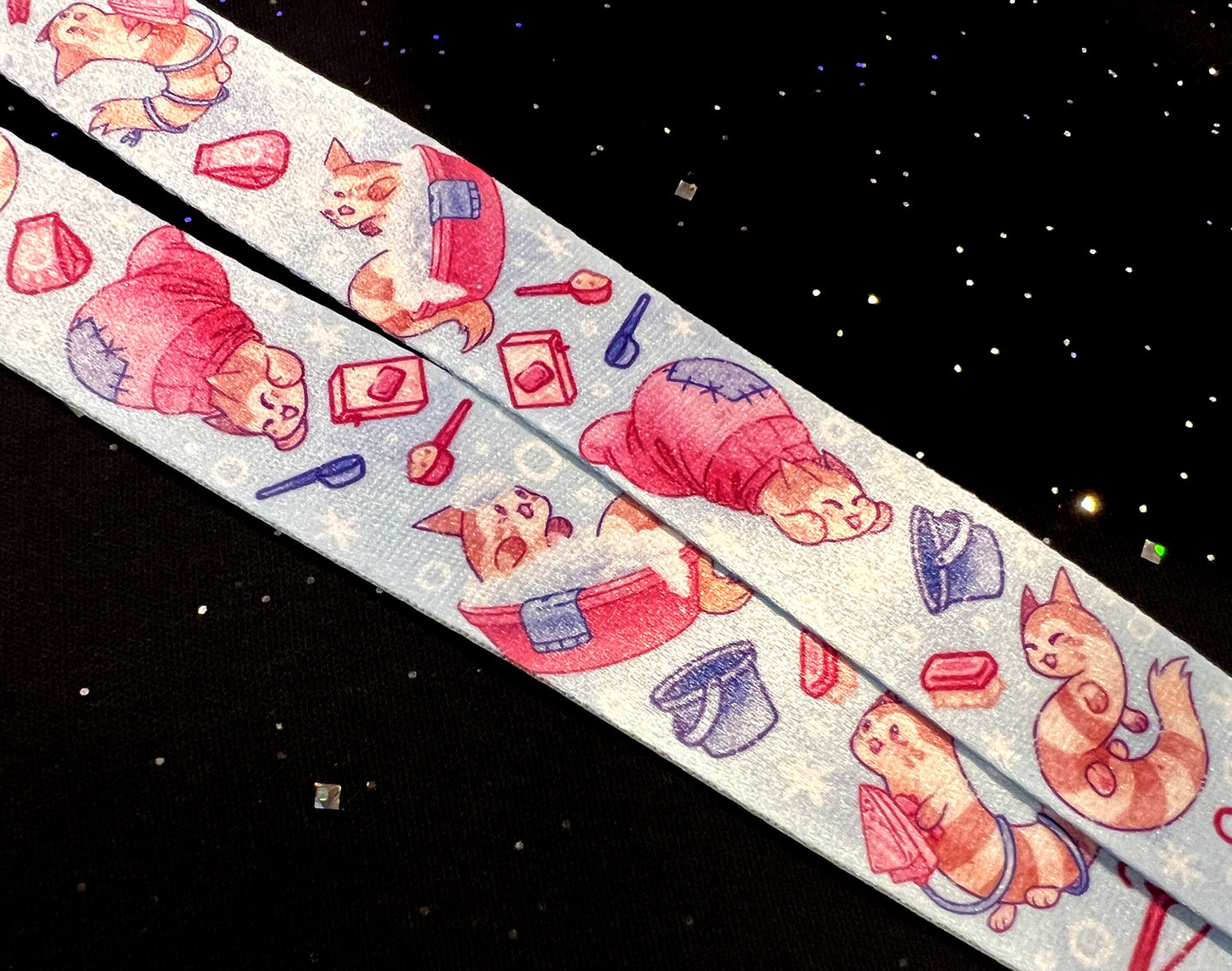 Fuzzy Furret Lanyard