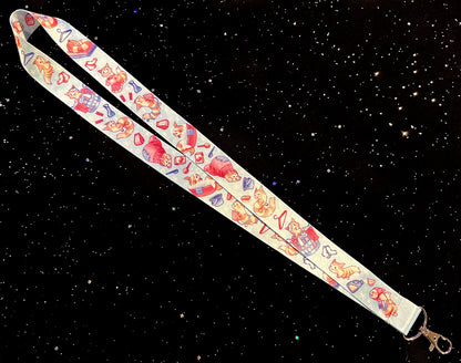 Fuzzy Furret Lanyard