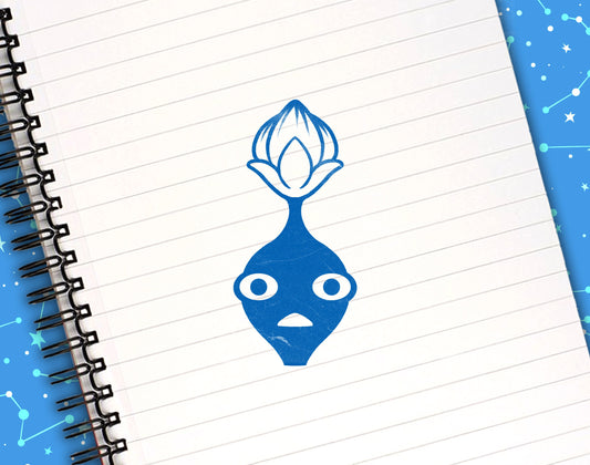 Blue Pikmin Self-Inking Stamp