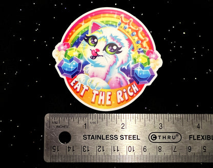 Eat The Rich Sticker