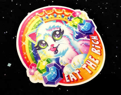 Eat The Rich Sticker