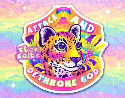 Dethrone Sticker