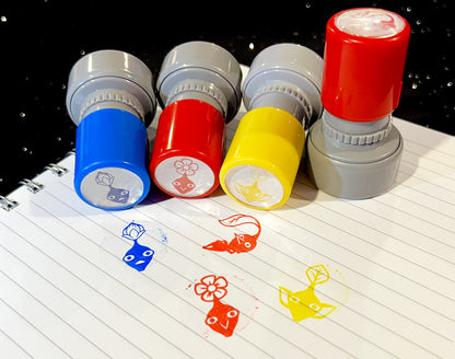 Blue Pikmin Self-Inking Stamp