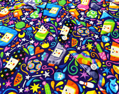 Katamari Khaos Button Up Shirt