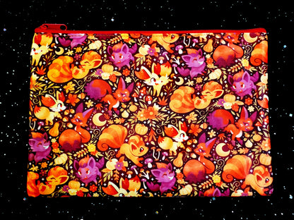 Forest Foxes Cosmetic Bag