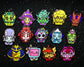 Monster GRRLS "Ghost" Pin