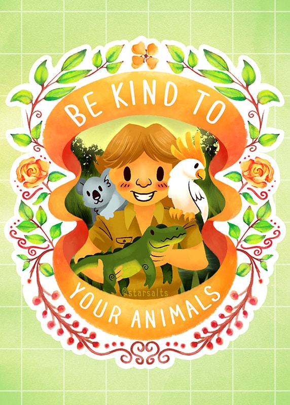 Be Kind to Your Animals (5x7 Mini Print)