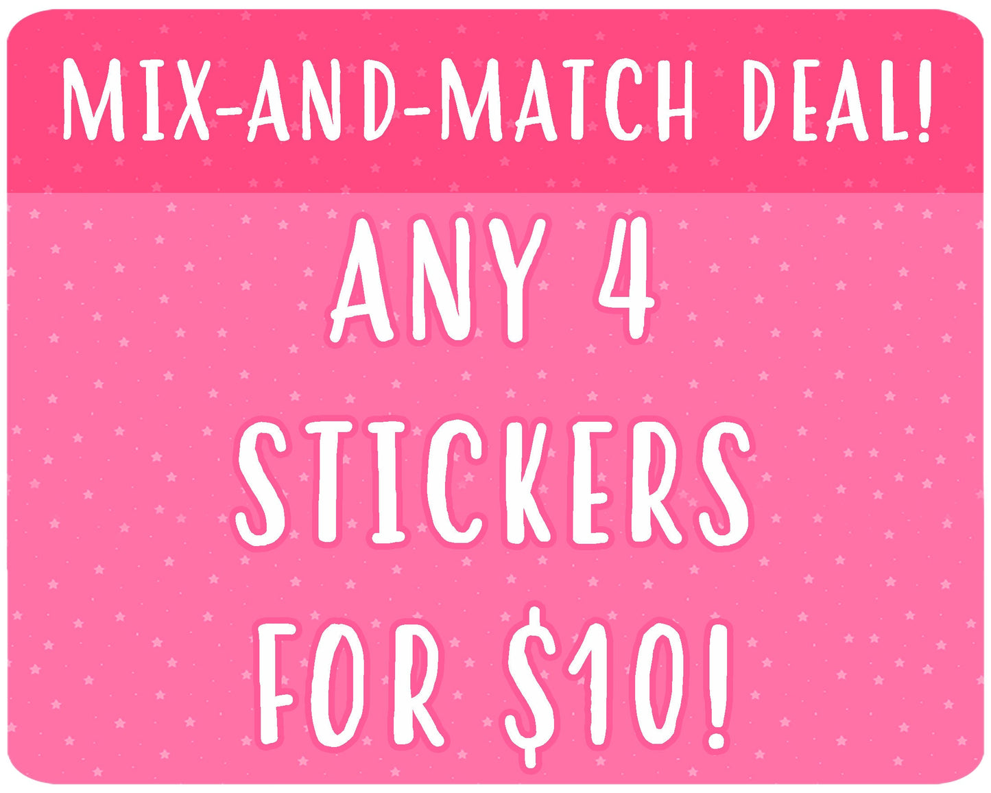 Mix-and-Match Sticker Deal