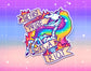 Rainbow Riot Sticker