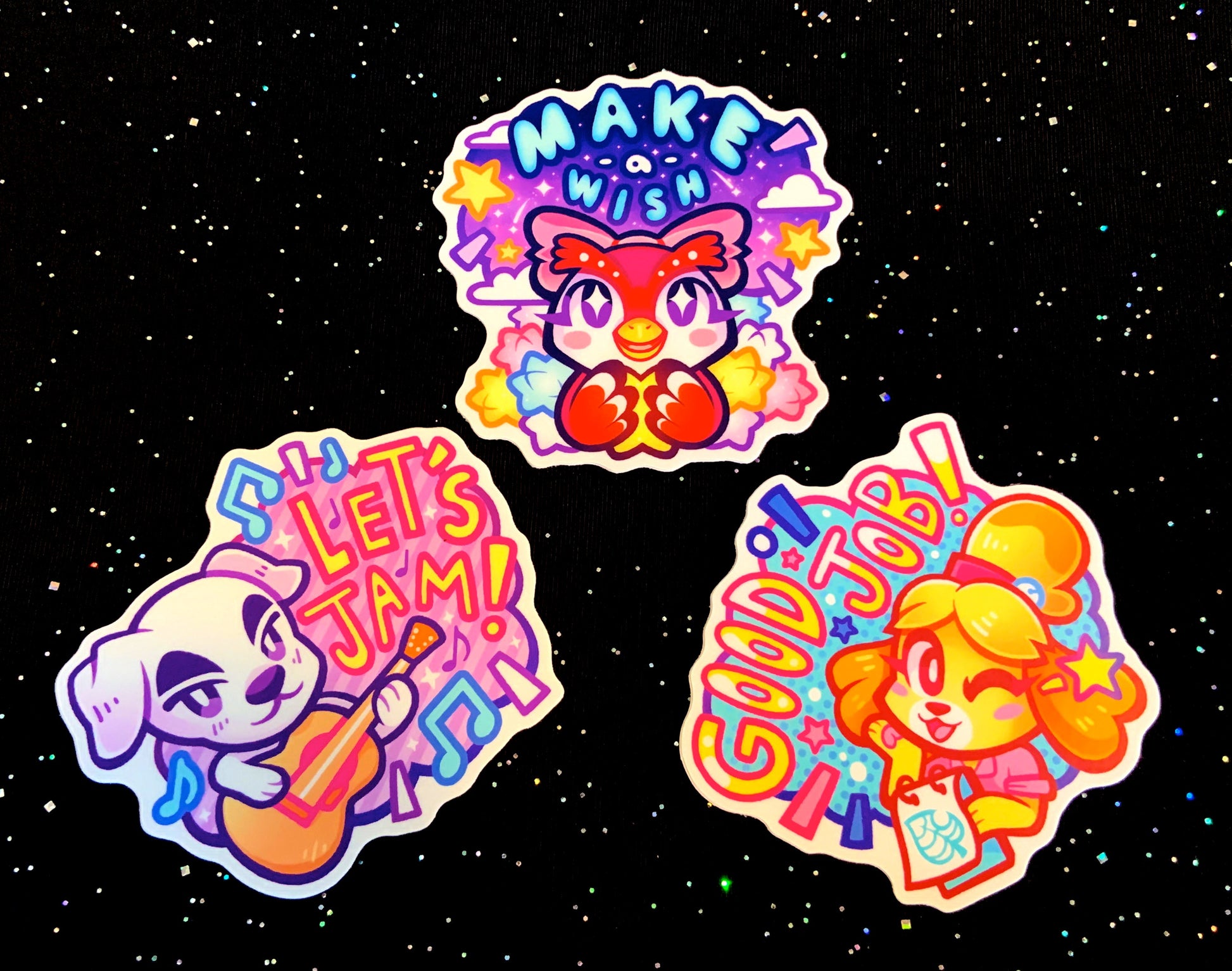 FNAF Security Breach Stickers – Star⭑Salts