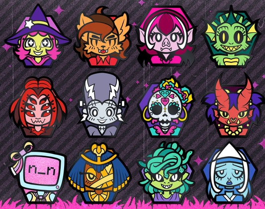 Monster GRRLS Mystery Pack of 4