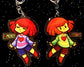 Frisk/Chara 2.5" Acrylic Charm