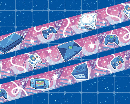 Video Game Realms Washi Tape